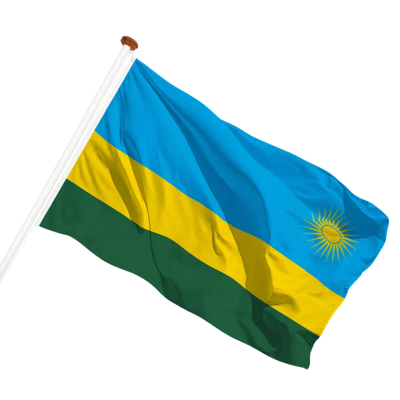Vlag van Rwanda
