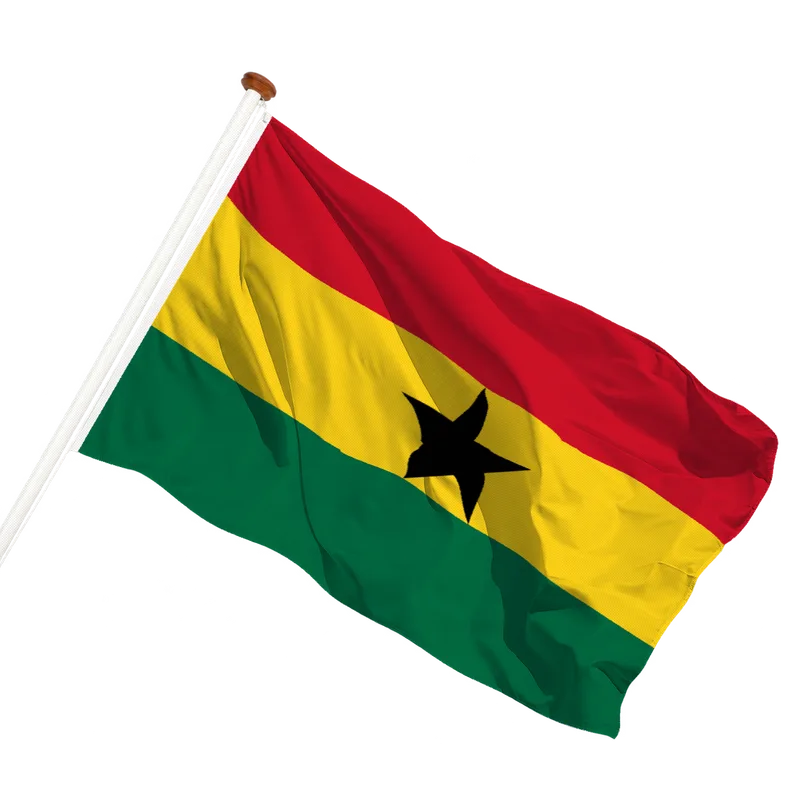 Vlag van Ghana
