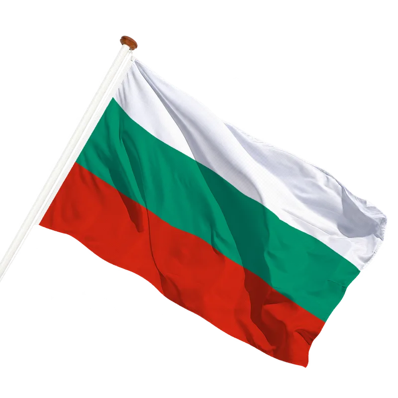 Vlag van Bulgarije