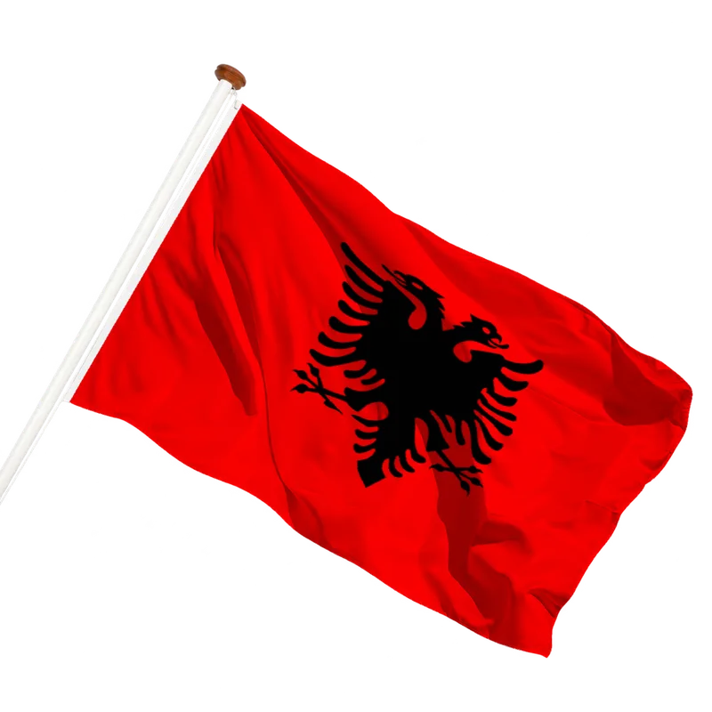 Vlag van Albanië
