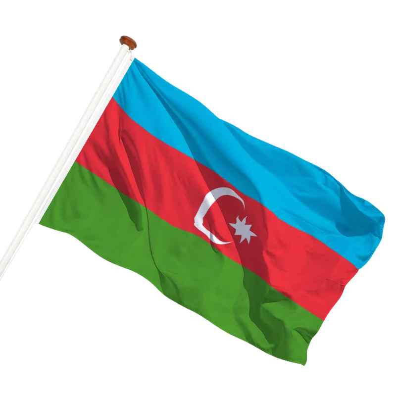 Vlag van Azerbeidzjan