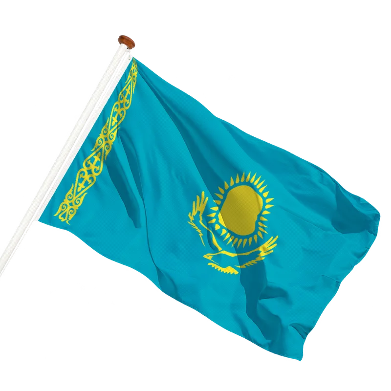Vlag van Kazachstan