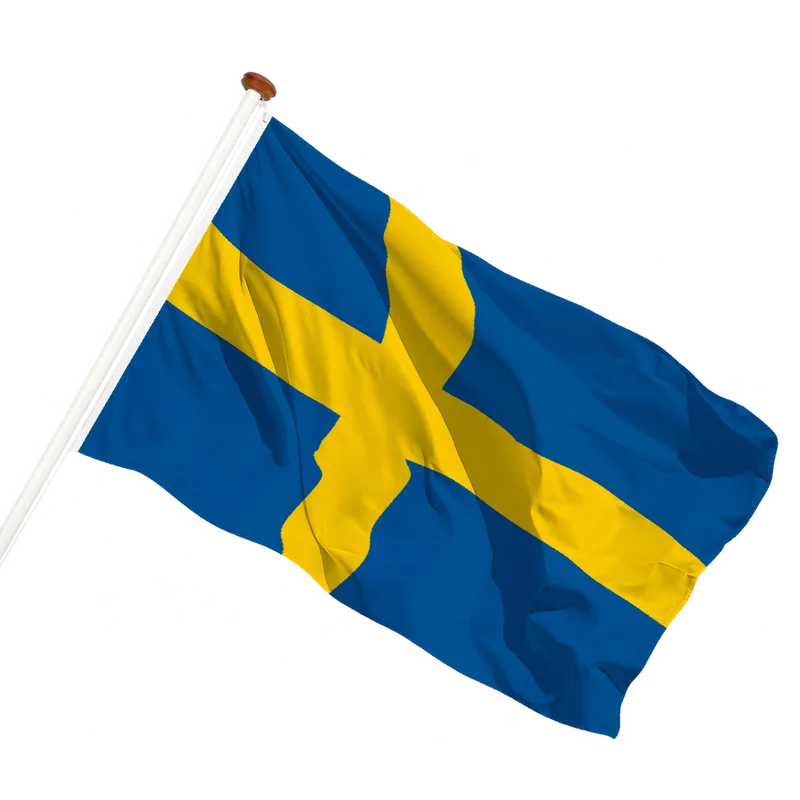 Vlag van Zweden