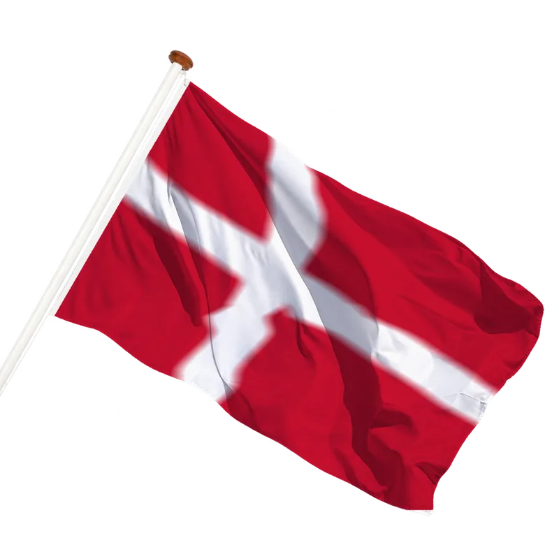 Vlag van Denemarken