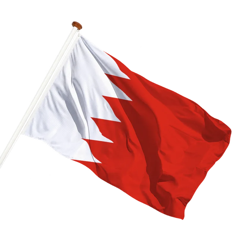 Vlag van Bahrein