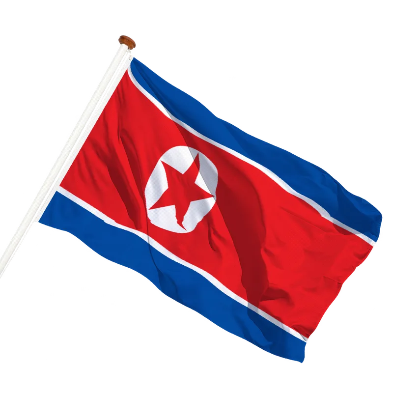 Vlag van Noord-Korea