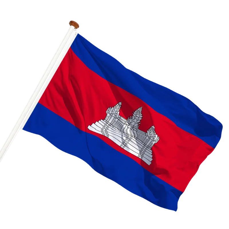 Vlag van Cambodja