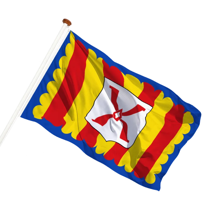 Vlag van Ham-sur-Heure-Nalinnes