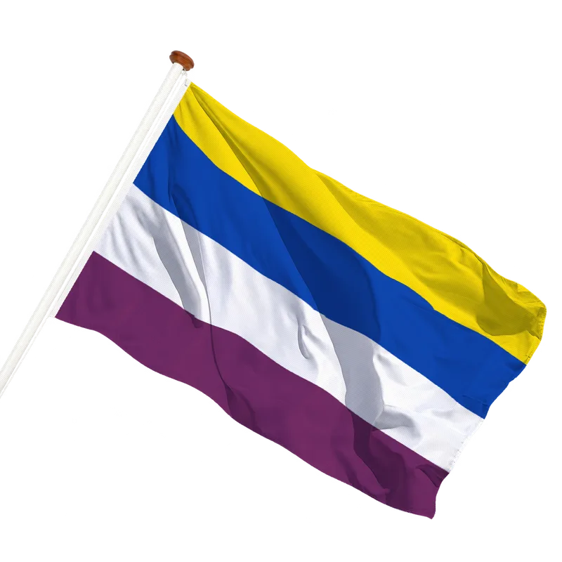 Vlag van Montigny-le-Tilleul
