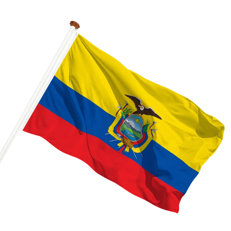 Vlag van Ecuador