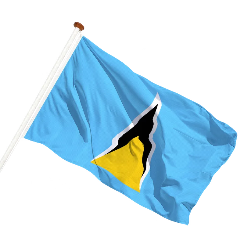 Vlag van Saint Lucia