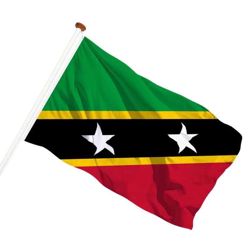 Vlag van Saint Kitts en Nevis