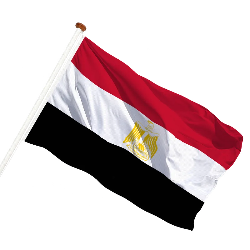 Vlag van Egypte