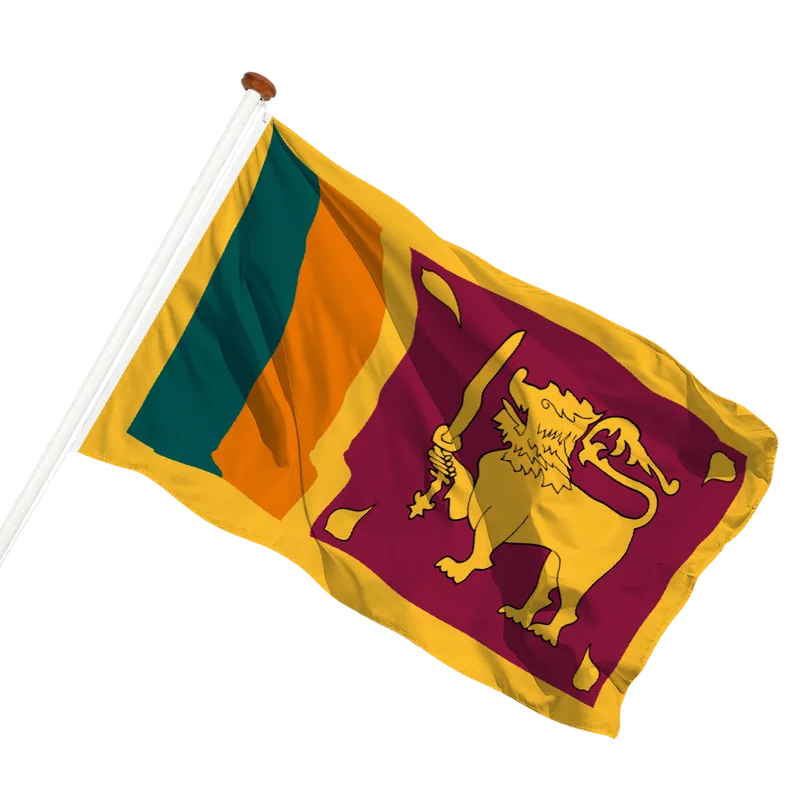 Vlag van Sri Lanka