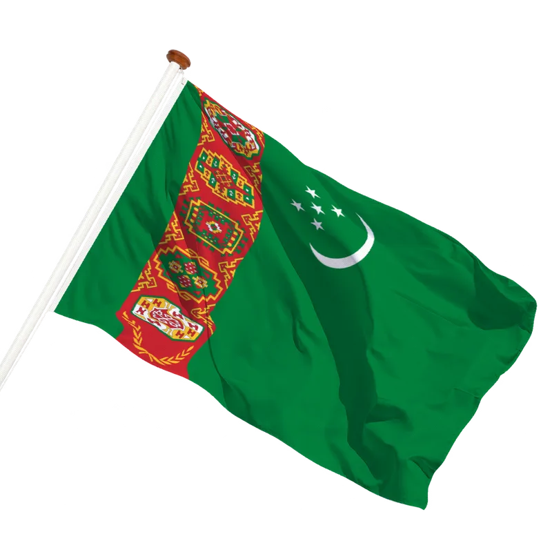 Vlag van Turkmenistan
