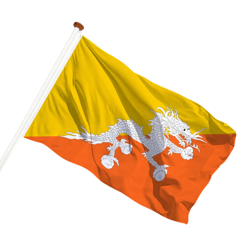 Vlag van Bhutan