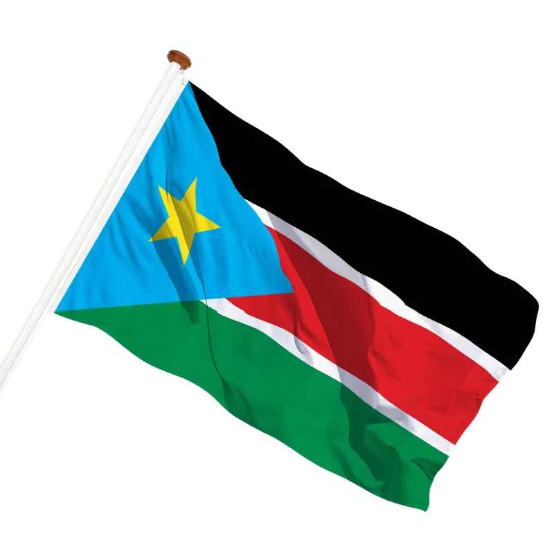 Vlag van Zuid-Soedan