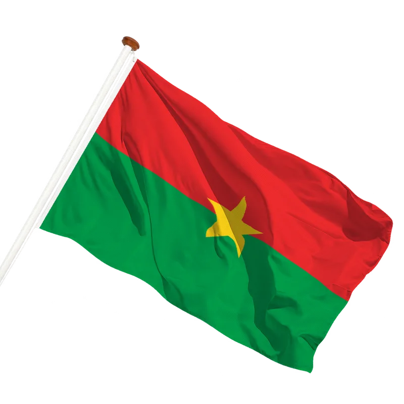 Vlag van Burkina Faso