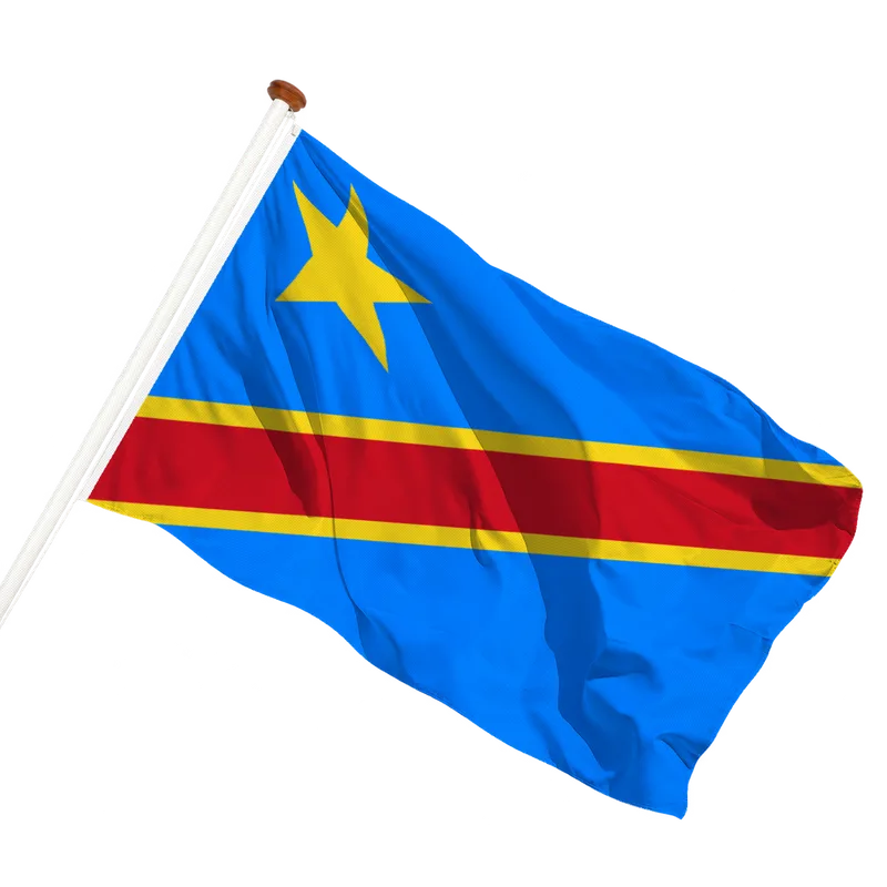 Vlag van Congo-Kinshasa